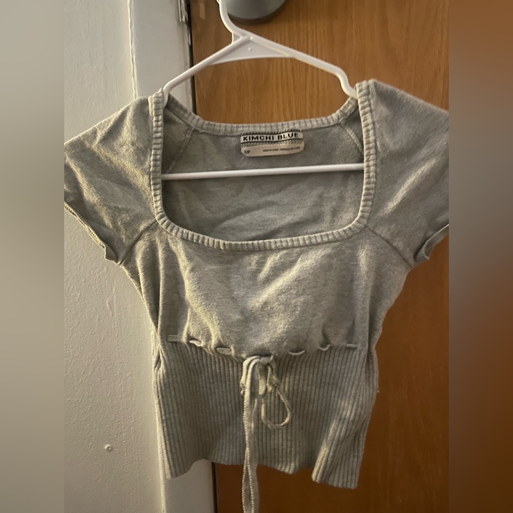 Kimchi Blue Gray Women's Top
